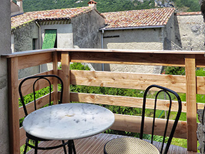 Le Jas du Zeph', minie terrasse